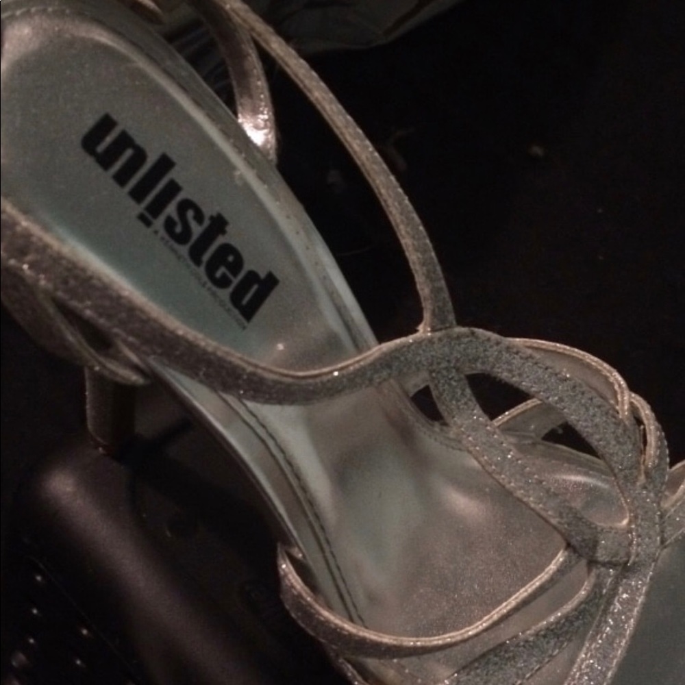 Silver heels